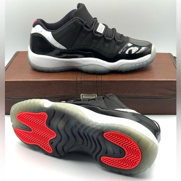 Air Jordan 11 Retro Low GS 'Infrared 23' - Picture 11 of 11